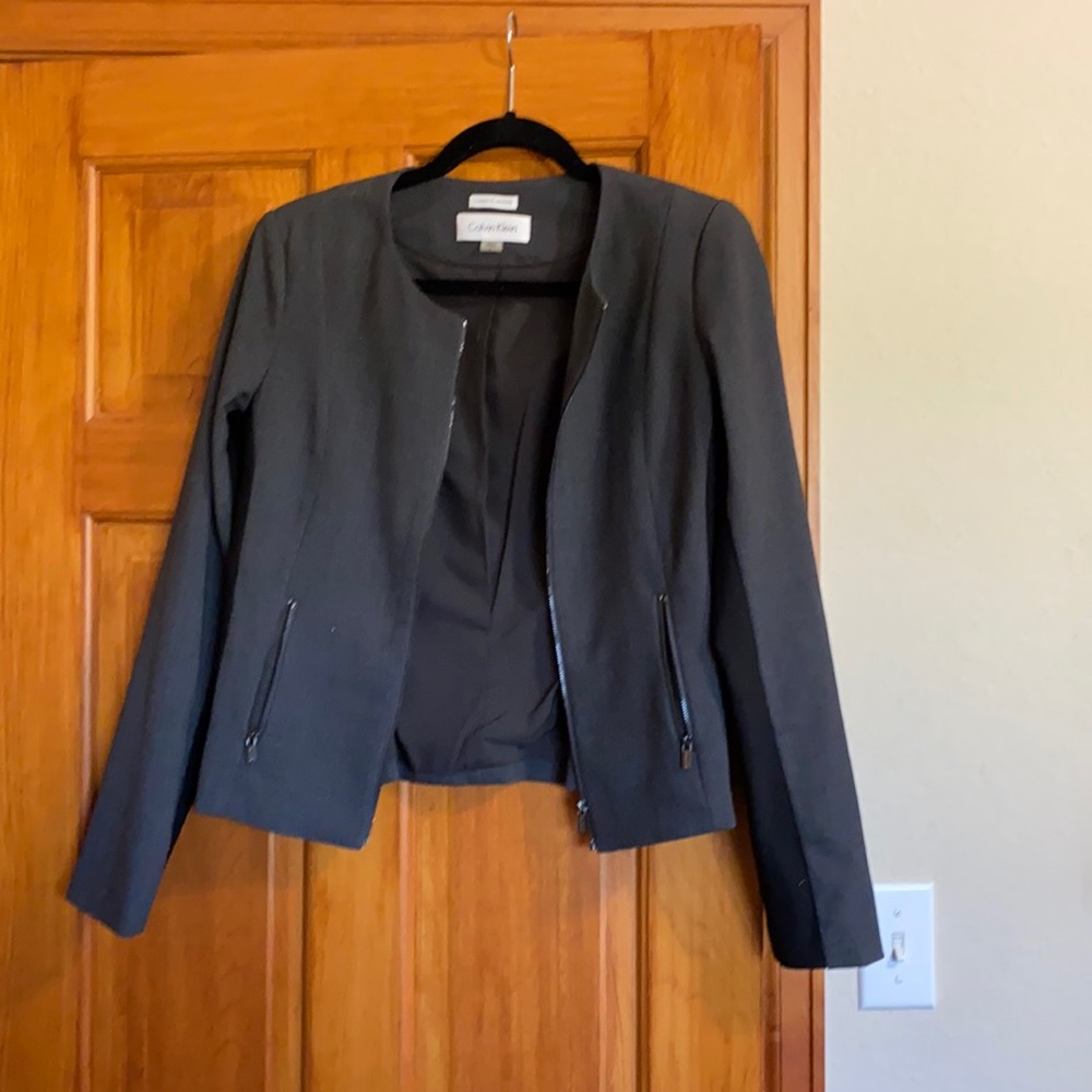 business casual work jacket.